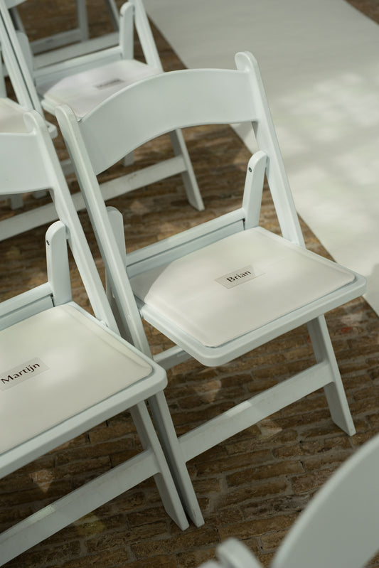 Naamkaartjes transparant